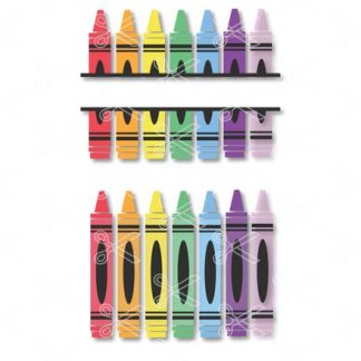 Crayons-Crayon-SVG-DXF