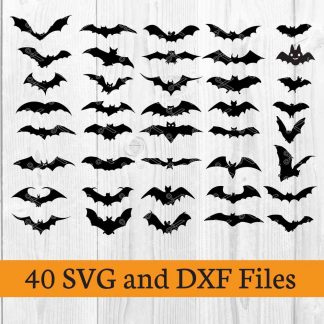 Halloween Bat SVG