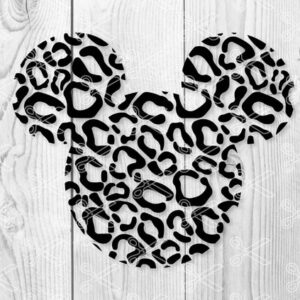 Mickey cheetah SVG