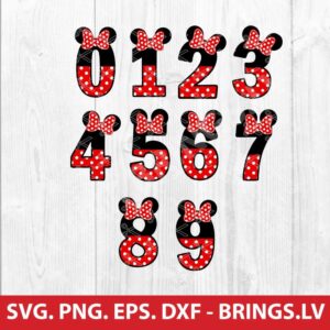 Minnie Mouse Numbers
