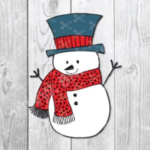 snowman face svg free