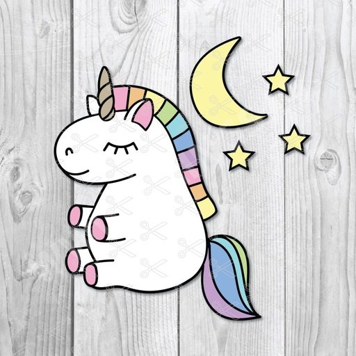 Baby Unicorn SVG