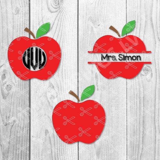 Download Apple Svg Png Dxf Cut Files Apple Monogram Clipart