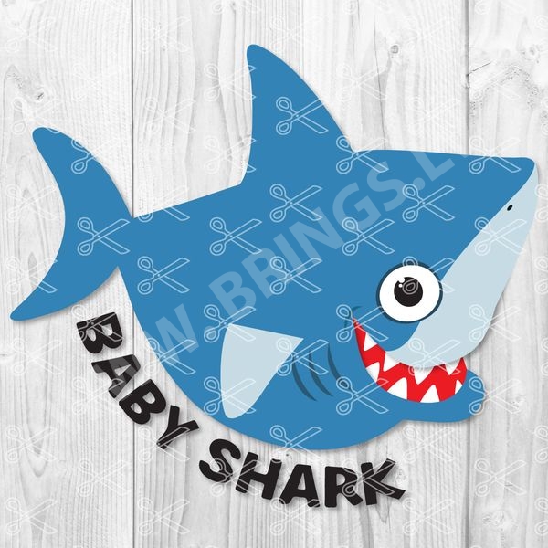 baby shark svg