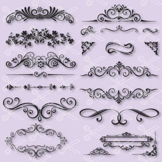 Download Swirls Frames Borders Archives