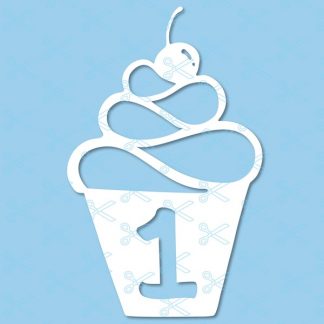 Download First Birthday Svg Dxf Png Cupcake Svg