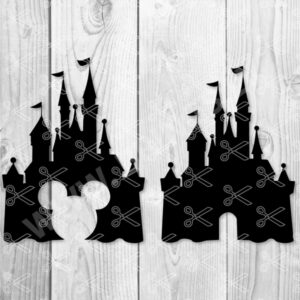 FREE Disney castle svg