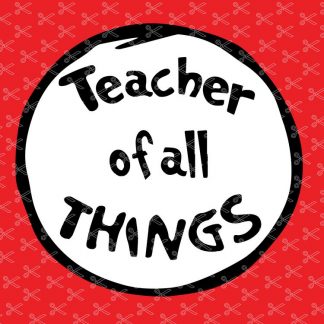 Teacher of All Things SVG