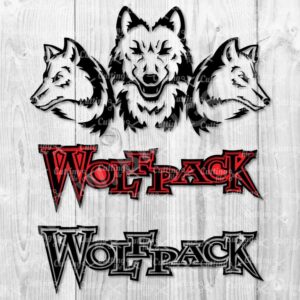 wolf pack svg