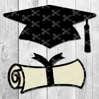 Graduation SVG Cut File
