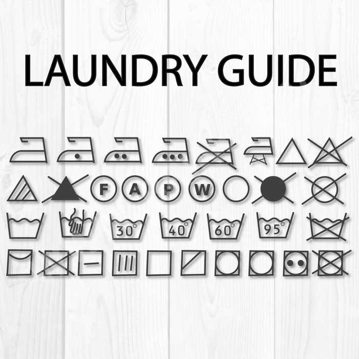 laundry symbols svg