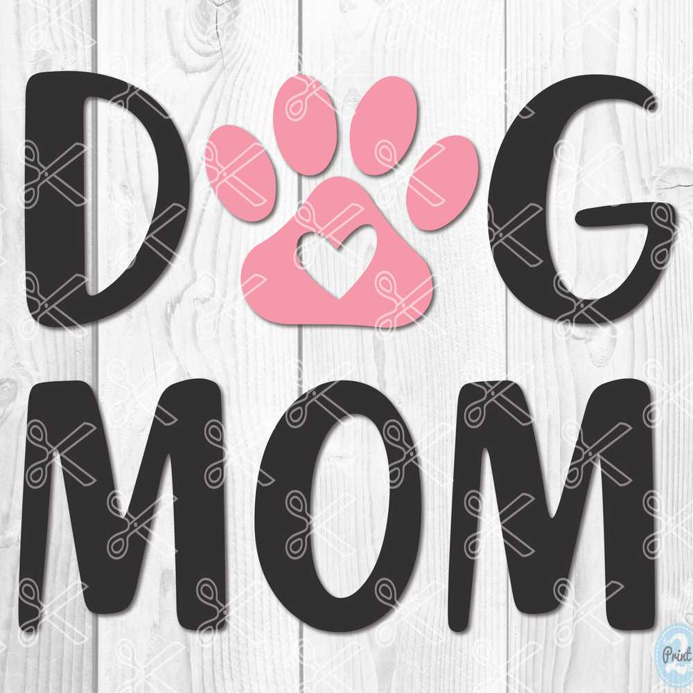 Dog Mom Svg Png Dxf Cut Files Puppy Svg