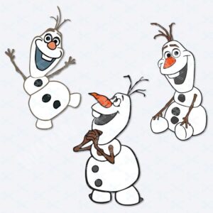 Frozen Olaf Svg