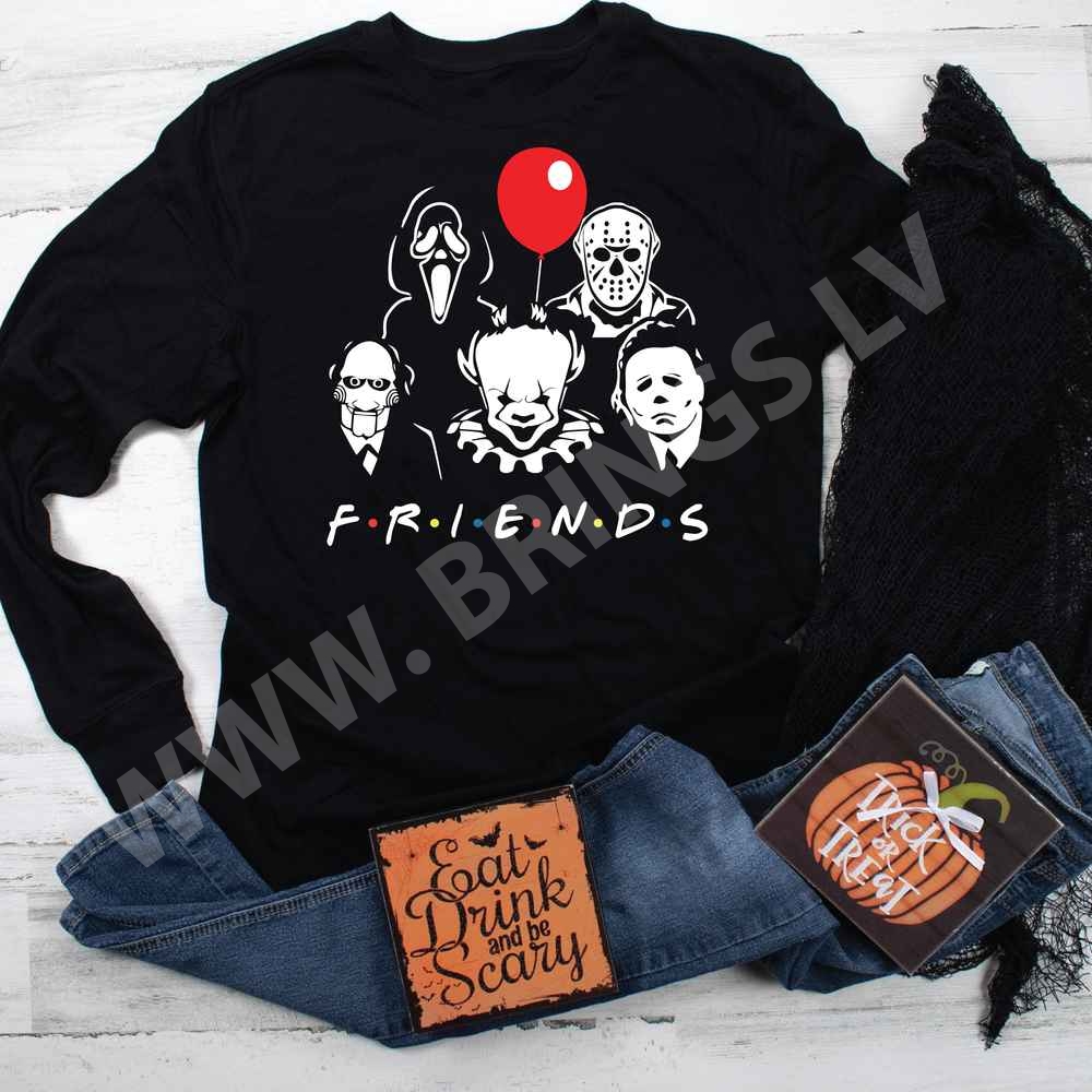 Horror movie Friends SVG