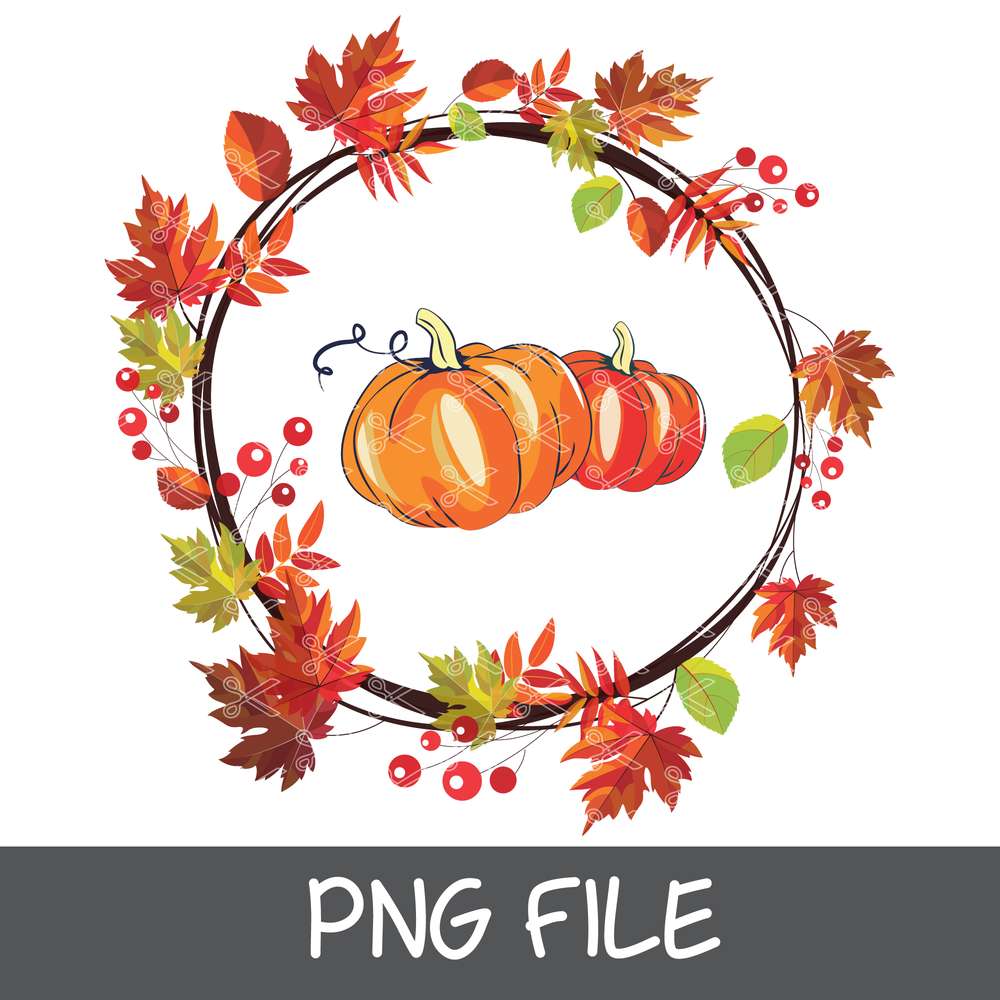 Colorful Pumpkin Graphic File for Sublimation Printing