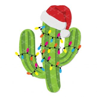 Christmas Cactus SVG File