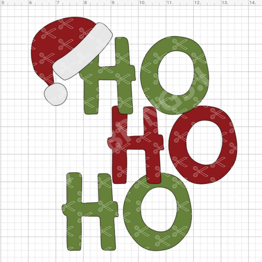 Christmas Ho Ho Ho SVG