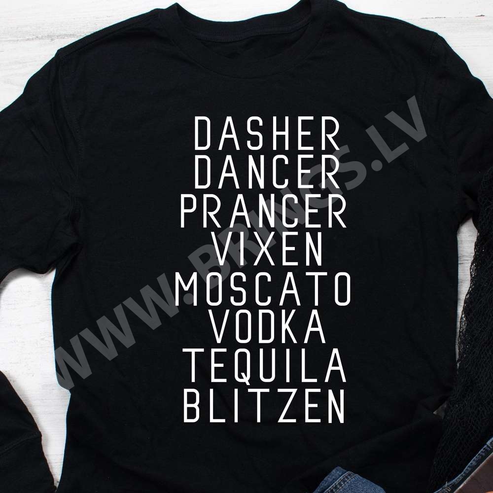 Dasher Dancer Prancer SVG