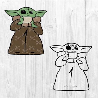 Download Baby Yoda Svg Archives