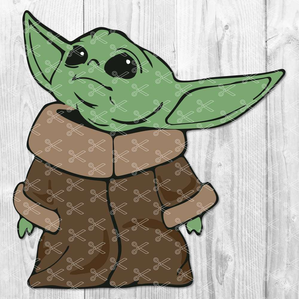 Download Baby Yoda Illustration Vector Free Premium Vector Download