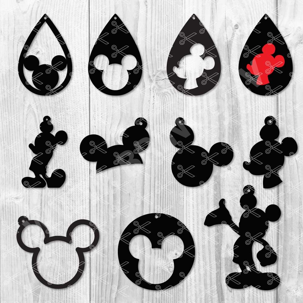 Mickey Earring SVG