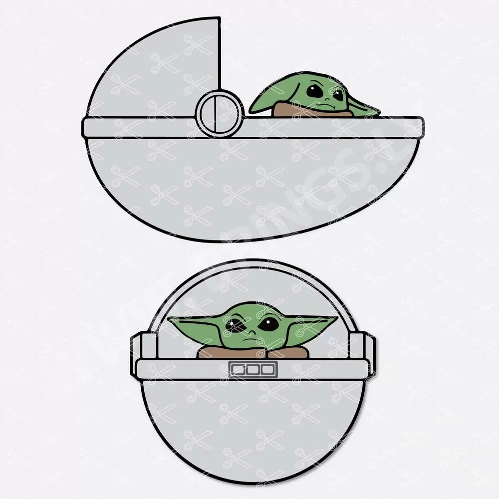 Free Free 90 Svg Cricut Baby Yoda Svg Layered SVG PNG EPS DXF File