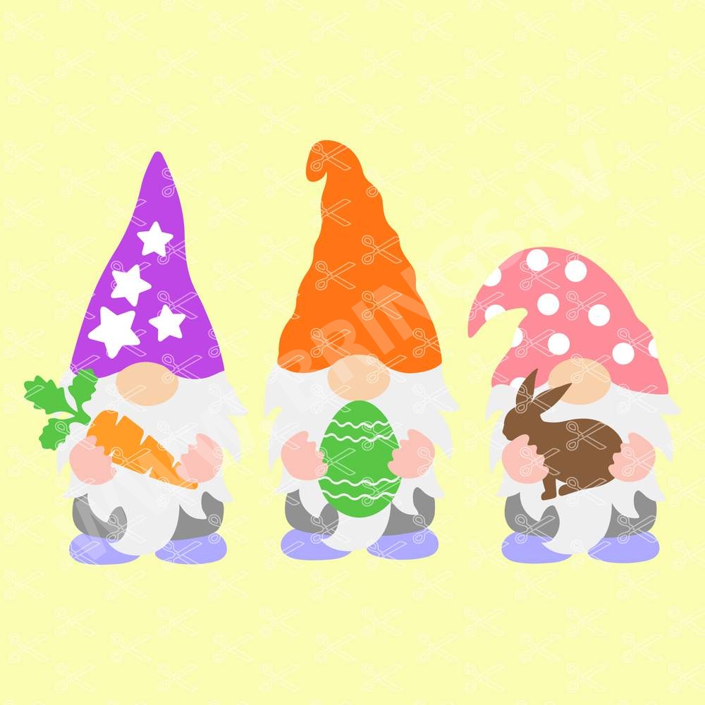 Easter Gnome SVG