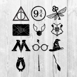 Free Free Harry Potter Triangle Svg