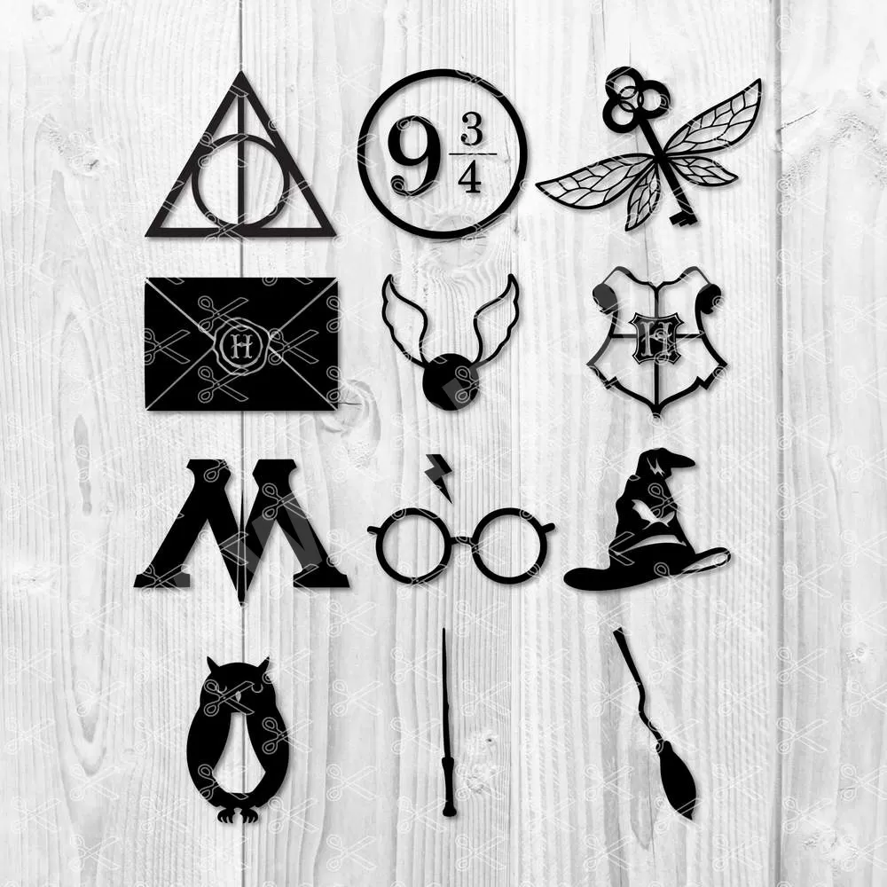 Harry Potter SVG Wrap: A Magical Addition to Your Cricut or Silhouette Creations