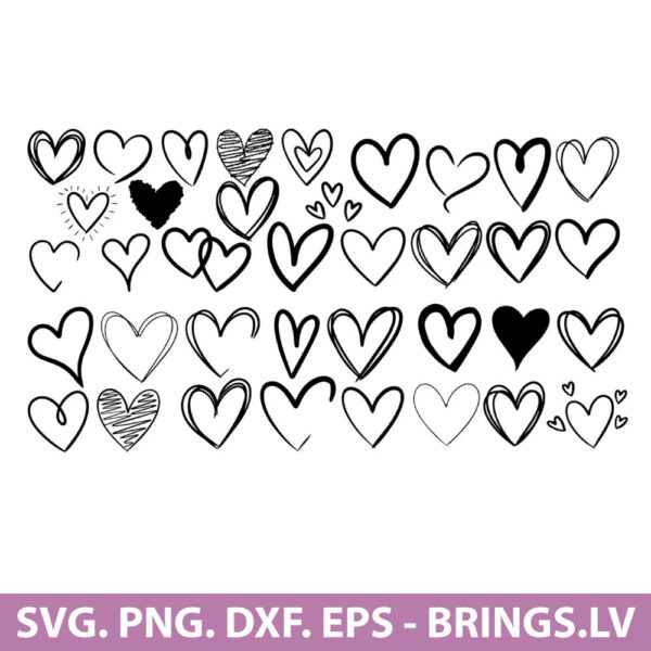 Heart SVG Bundle