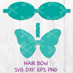 Butterfly Bow SVG