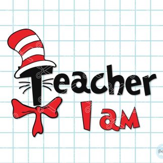 Cat in the hat SVG | Dr Seuss Hat SVG DXF PNF EPS - Teacher i am SVG ...