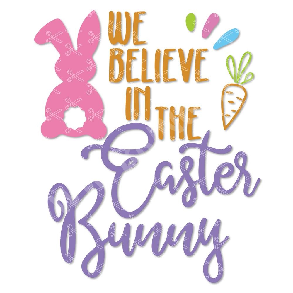 Easter Bunny Svg Dxf Png Eps Easter Rabbit Svg Cut Files