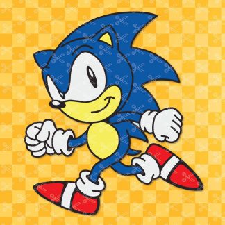 Sonic the hedgehog SVG