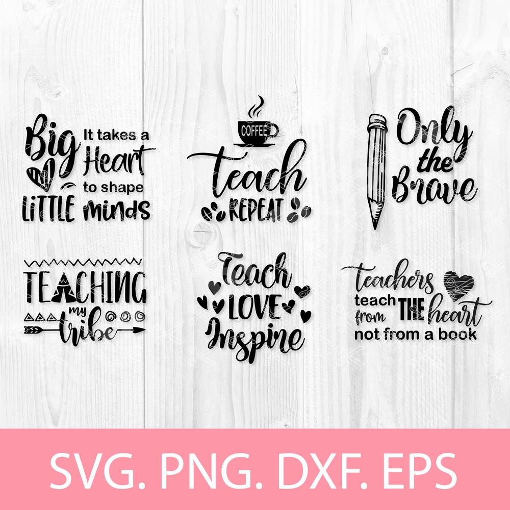 Teacher SVG Design Bundle