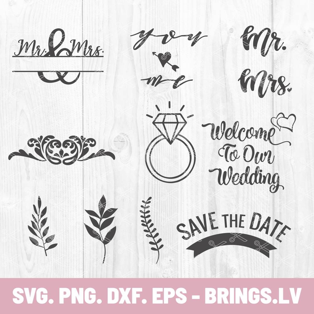 Free Free 129 Wedding Date Svg SVG PNG EPS DXF File