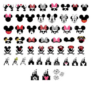 Disney Castle SVG Bundle