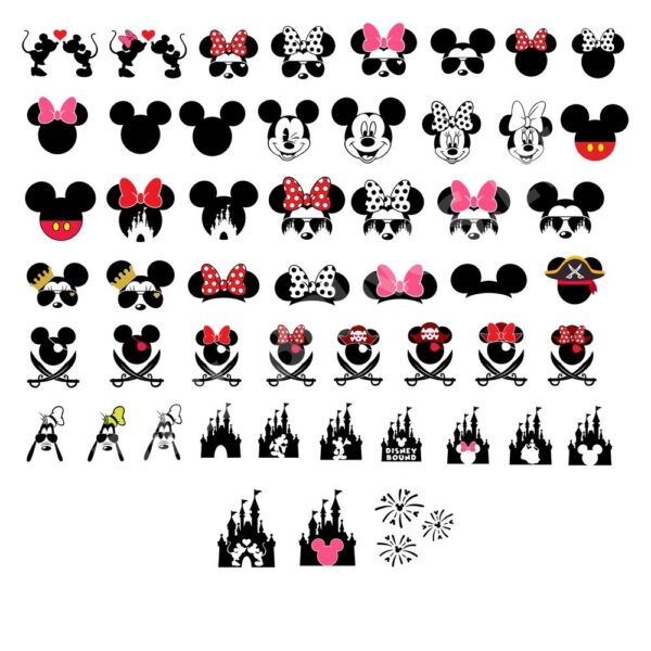Disney Castle SVG Bundle