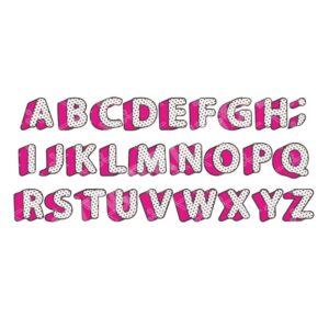 Lol girly doll abc polka dots alphabet letters