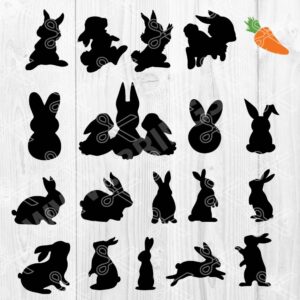 Easter Rabbit SVG