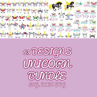 Unicorn Bundle SVG