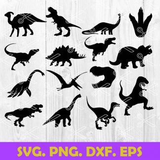 Dinosaur SVG Bundle