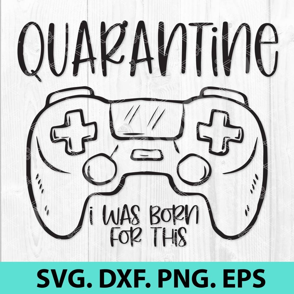 Gamer Quarantine SVG