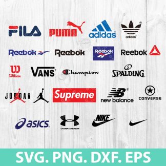 Mega Brand Sport Logos SVG Bundle
