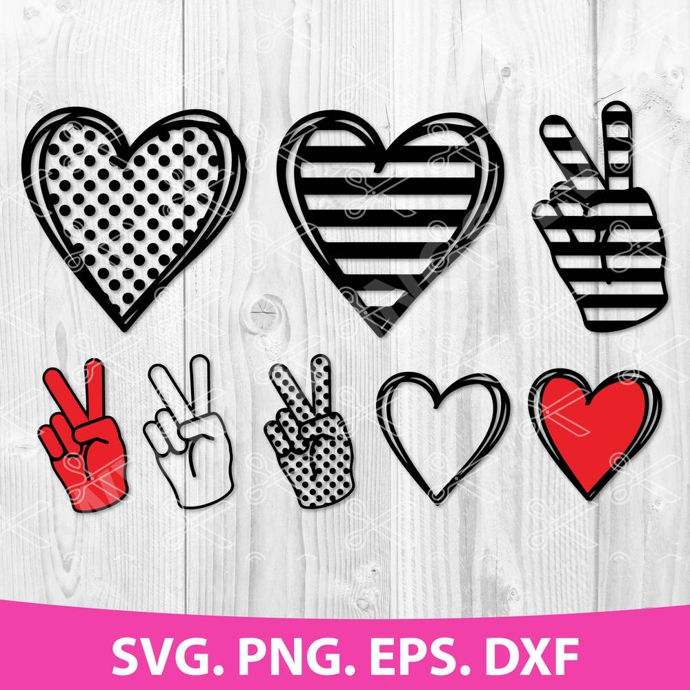 Peace-Love-SVG-Cut-File