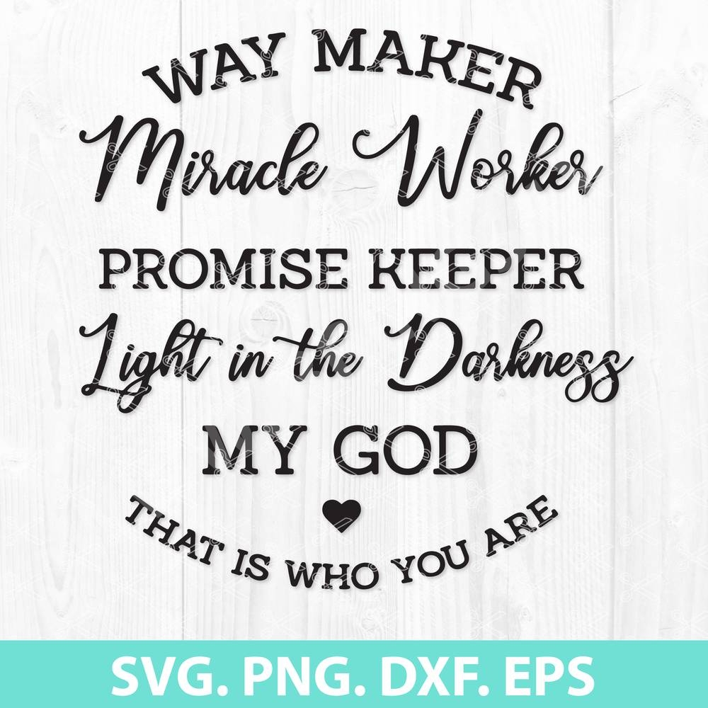 Waymaker SVG