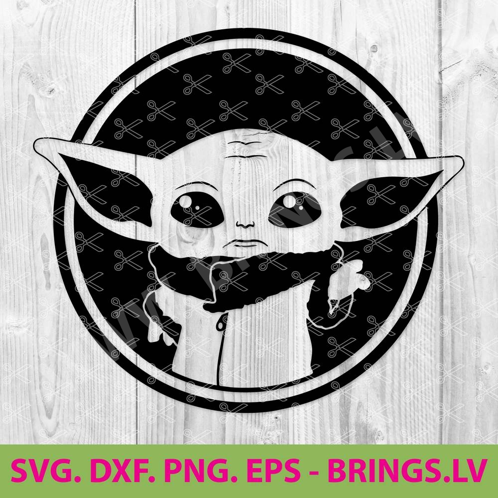 Download Baby Yoda Child Svg Star Wars Svg Disney Svg Mandalorian Svg Cricut Svg Silhouette