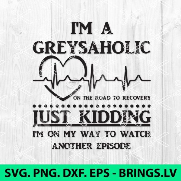 Greys Anatomy SVG Cut File