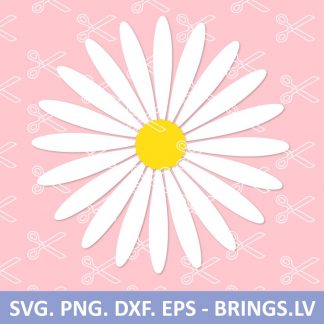 Daisy SVG Cut File