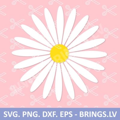 Daisy SVG Cut File